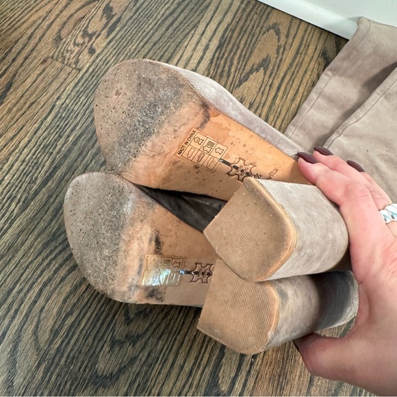 Dolce Vita Jules tall suede knee high platform boots size 6.5 - Picture 9 of 9